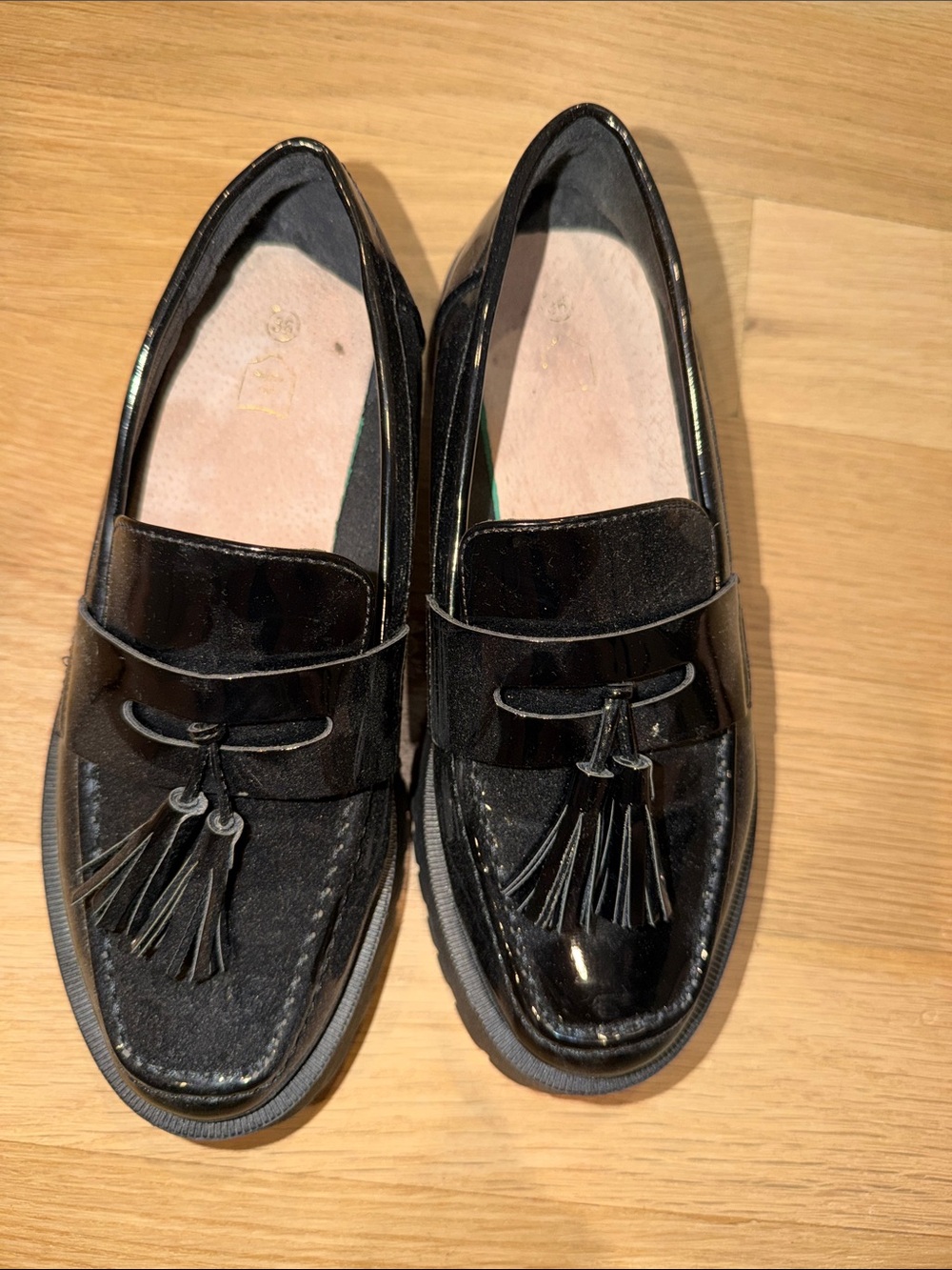 Classic Black Tassel Loafers - Men